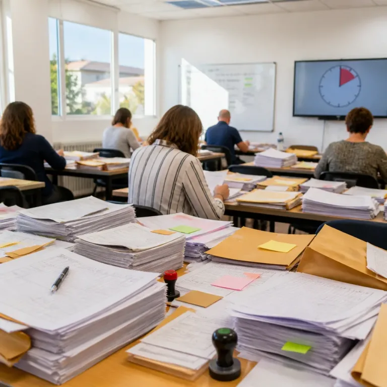 Atrasos e folhas incompletas complicam classificação dos cerca de 300 mil exames do secundário