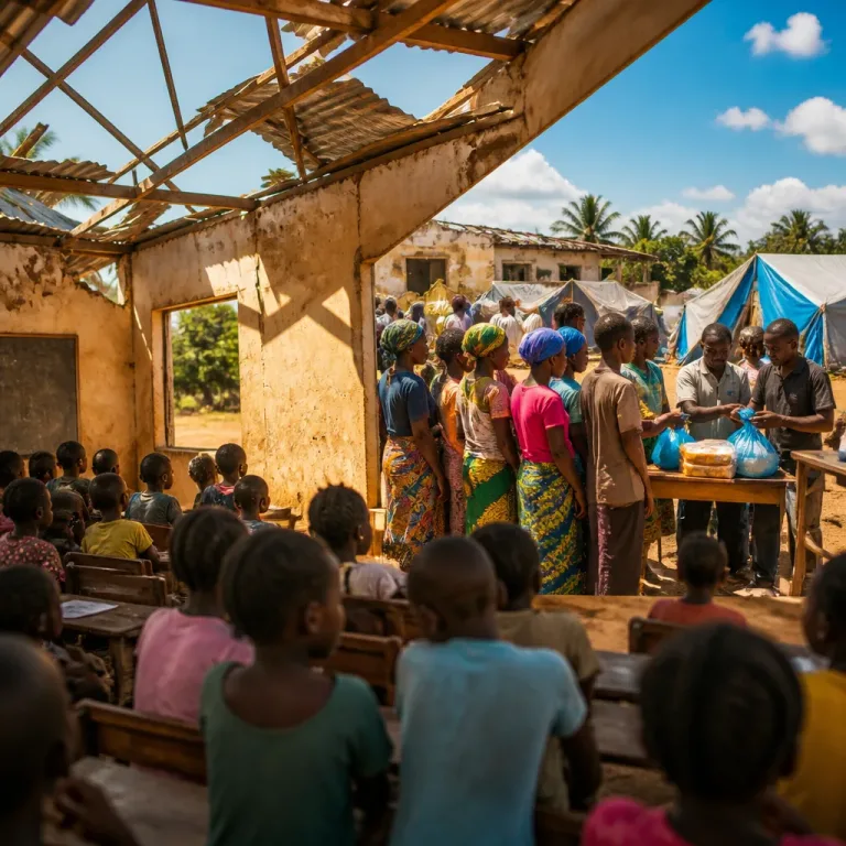 Aumento de população e deslocados sobrecarrega escolas no norte de Moçambique