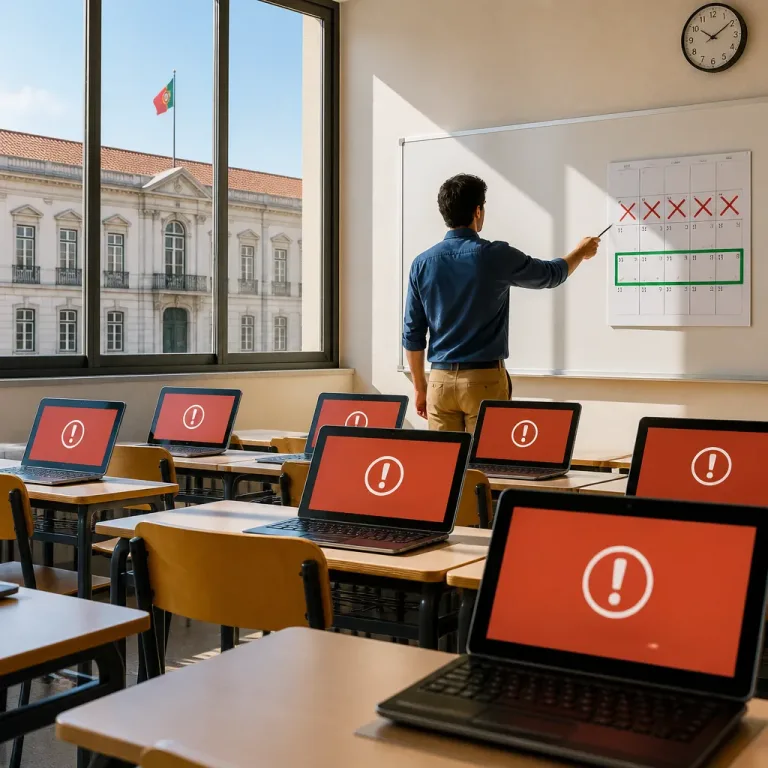 Governo abre hipótese de adiar uma semana o arranque no ensino secundário após falhas na correção digital