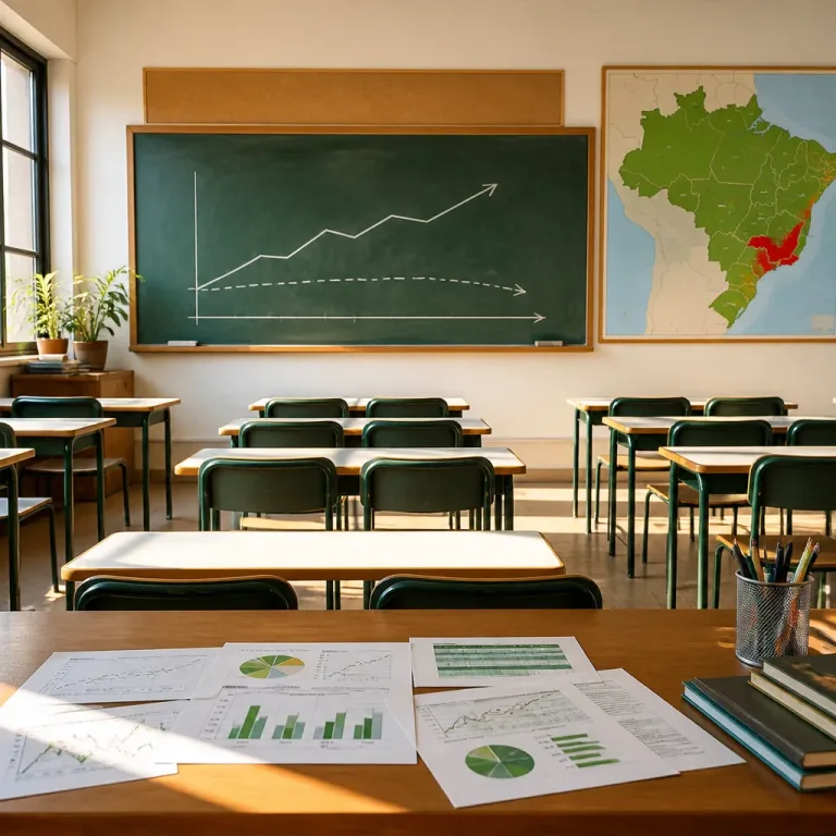 Ideb indica melhoria frágil nos anos iniciais e atraso persistente no ensino médio