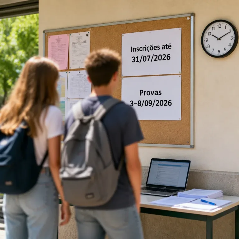 Último dia para inscrições na época especial dos exames nacionais: prazos e calendário