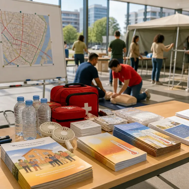 Programa nacional prepara comunidades para ondas de calor e incêndios com foco em educação e primeiros socorros