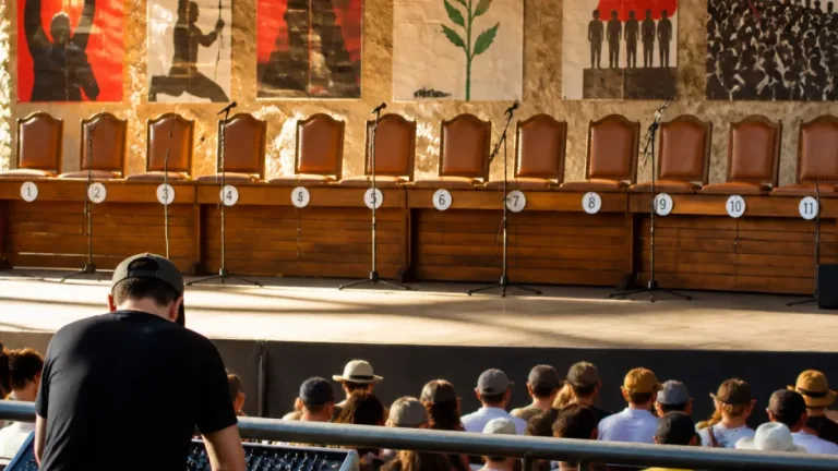 Em Avignon, Wagner Moura e Jatahy colocam a «verdade» em tribunal — eco para Moura