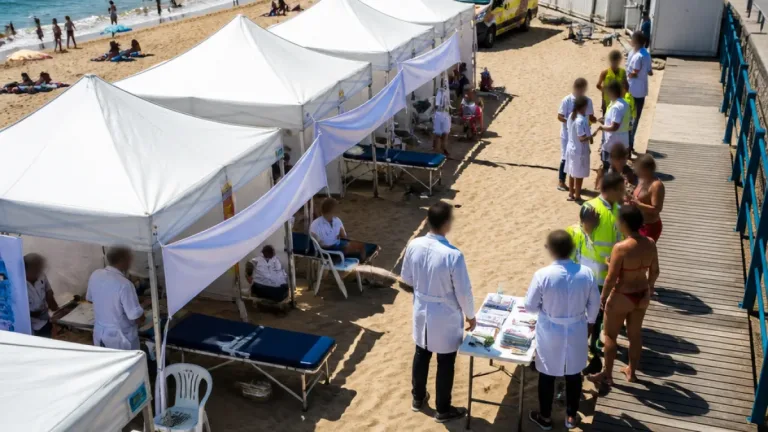 Enfermeiros vão instalar 'hospital de praia' em Oeiras a 12 de agosto