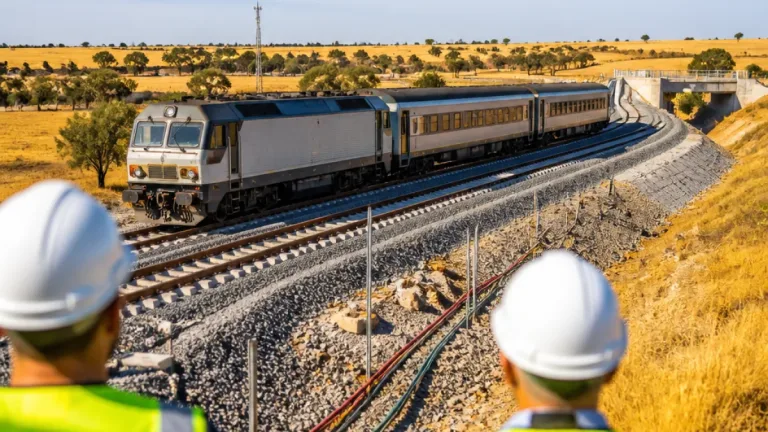 Ensaios a 200 km/h na linha Évora–Elvas entram em nova fase de validação
