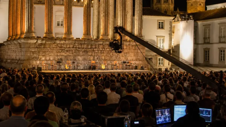Évora acolheu gravação de programa televisivo no Templo Romano com mais de um milhar de espectadores