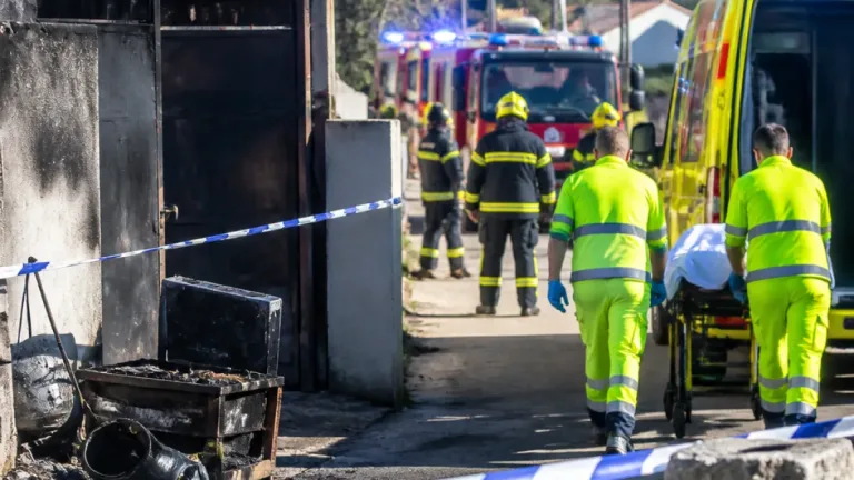 Explosão de garrafa de gás em anexo em Mazarefes deixa quatro feridos
