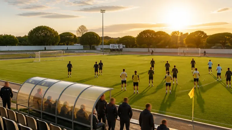 Farense e Juventude de Évora empatam sem golos em jogo particular em São Brás de Alportel