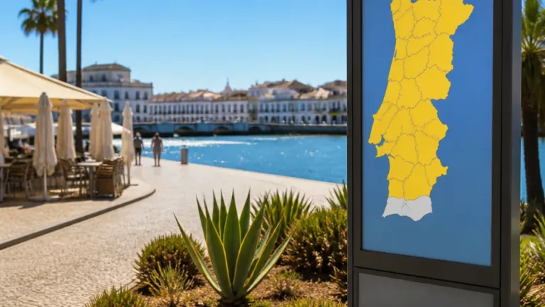 Faro fica fora dos avisos de calor que afetarão o resto do continente