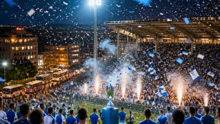FC Porto ergue a Supertaça no Estádio Cidade de Coimbra e envolve cidade numa festa azul e branca