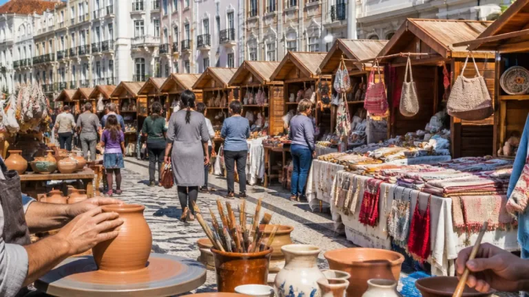 Feira do Artesanato regressa ao Rossio de Aveiro com 64 expositores e peças a partir de um euro