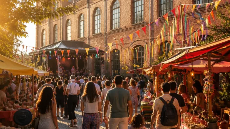 Feira latino-americana na Fábrica Braço de Prata afirma-se como polo cultural e económico em Marvila