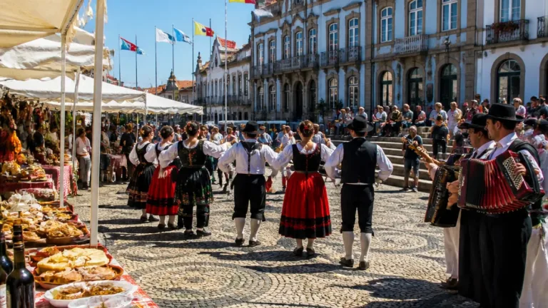 Feirão anima a Praça da República em Viana do Castelo com música e petiscos