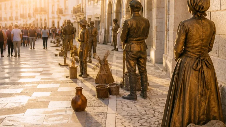 Festival de Estátuas Vivas anima Centro Histórico de Santarém entre 7 e 9 de agosto