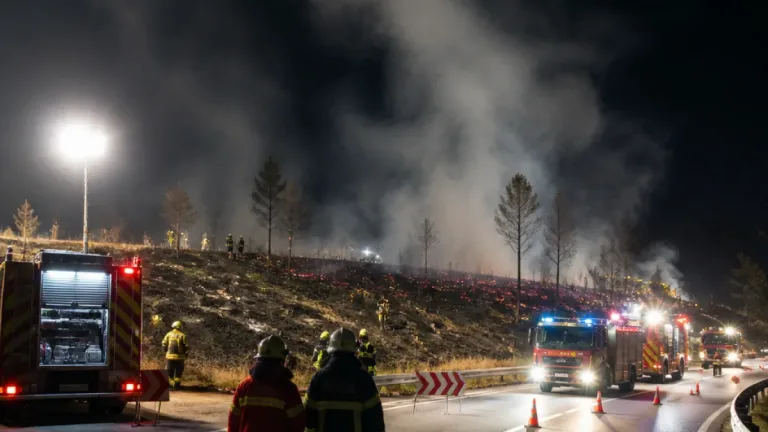 Fogo em Rochoso dominado após mobilização de mais de 600 operacionais