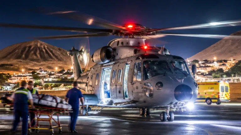 Força Aérea realiza transporte médico urgente do Porto Santo para a Madeira
