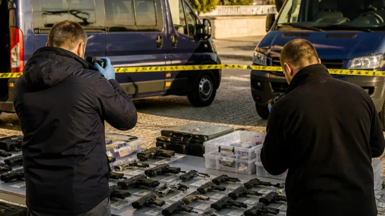 Forças de segurança registam apreensão de 35 armas no distrito de Santarém