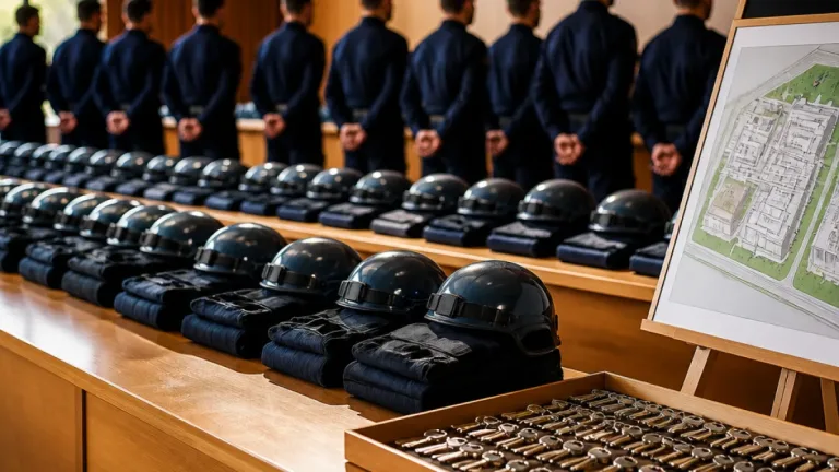 Formação de 55 guardas prisionais considerada essencial para encerrar uma ala do EPL ainda este ano
