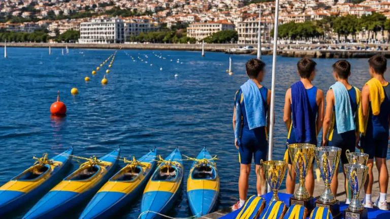 Funchal: Clube Naval conquista primeiro lugar colectivo nas «Primeiras Pagaiadas»