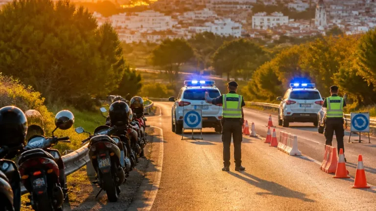 GNR amplia fiscalização em Faro durante a 44.ª Concentração Internacional de Motos