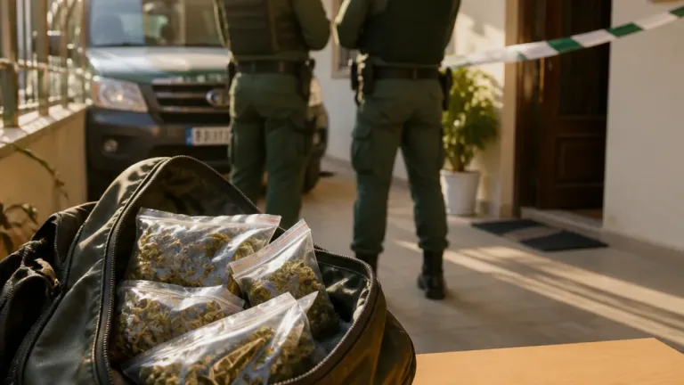 GNR apreende mais de quatro quilos de canábis resina em Pinhal Novo, Palmela