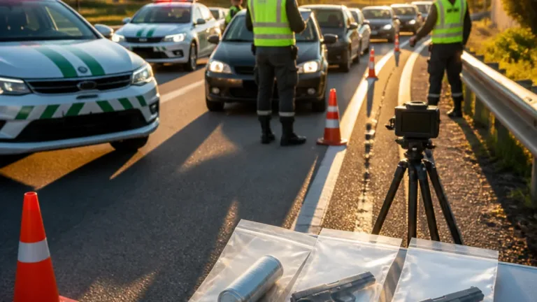 GNR de Viseu deteve 13 pessoas e registou 364 infrações rodoviárias numa semana