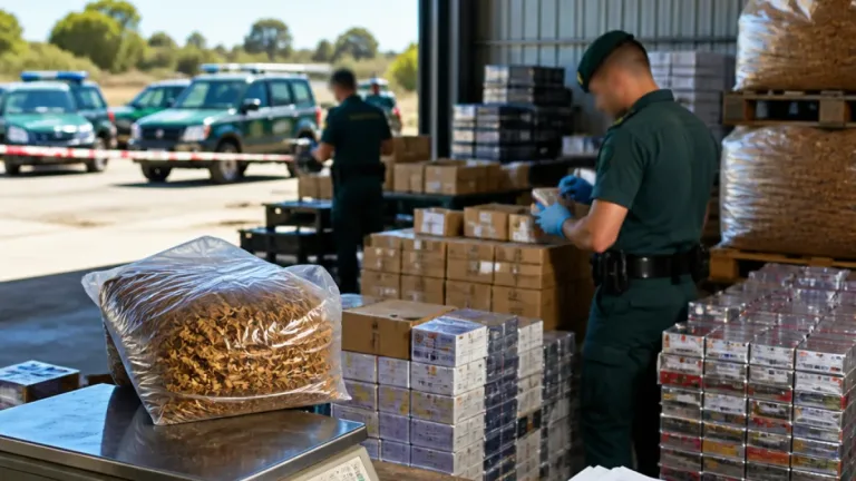 GNR desmantela rede nacional de tabaco ilegal com ramificações em Santarém