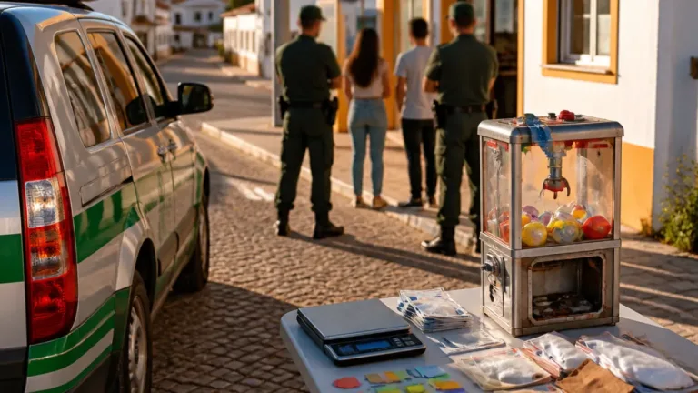 GNR detém casal em Beja após furto e apreende 50 doses de LSD, dinheiro e aparelhos