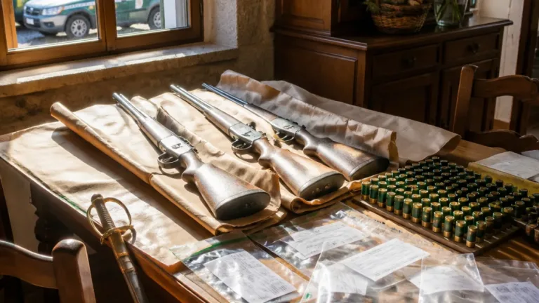 GNR detém homem de 69 anos em Vila Real e apreende várias armas e munições