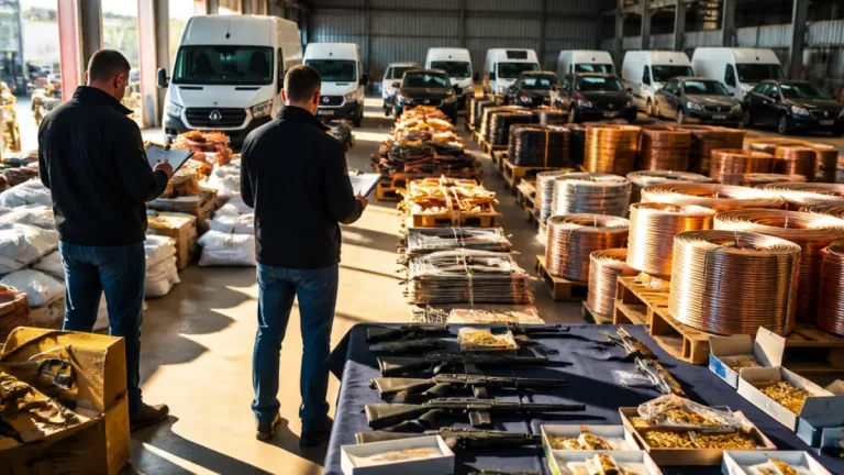GNR detém sete suspeitos de furto organizado de cobre com grande apreensão de material