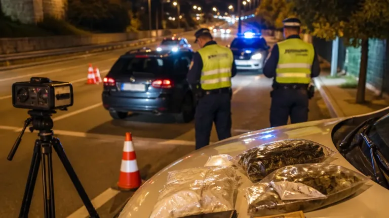 GNR em ação: álcool ao volante e excesso de velocidade marcam fiscalização em Viana do Castelo