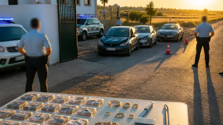 GNR em Beja: 13 detidos, apreensões e 59 acidentes na última semana operacional
