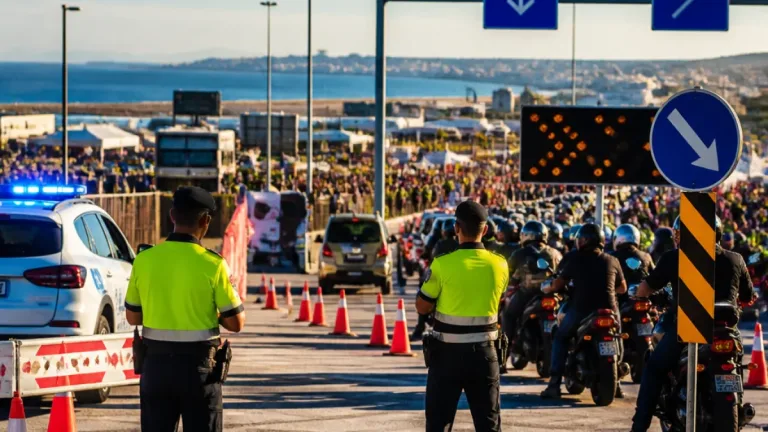 GNR reforça patrulhamento e fiscalização durante a 44.ª Concentração Internacional de Motos em Faro
