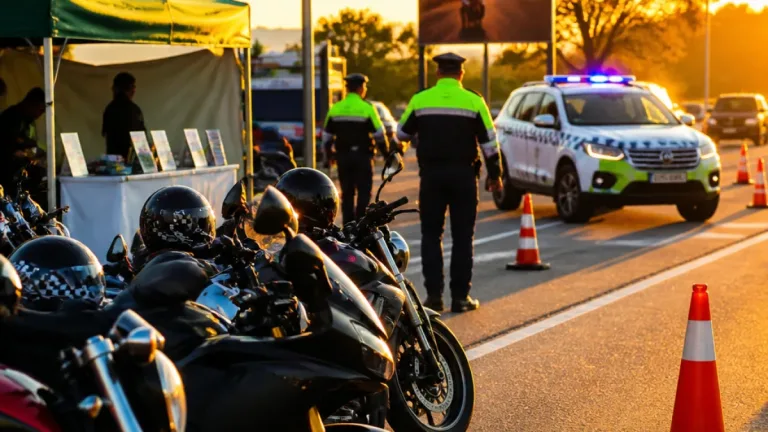 GNR reforça patrulhamento e fiscalização durante a 44.ª Concentração Internacional de Motos em Faro