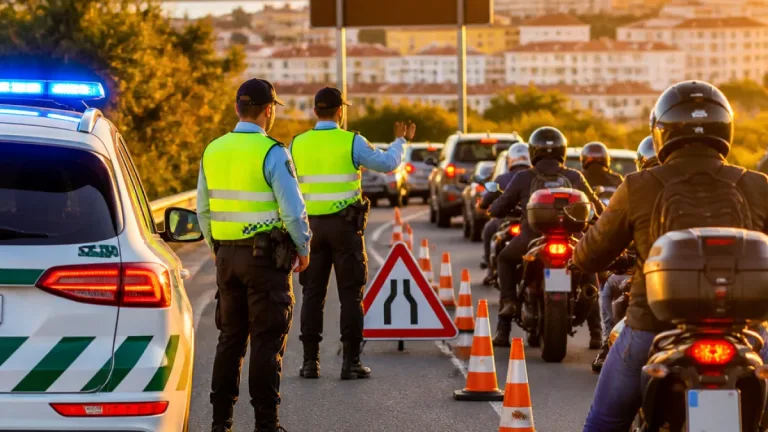 GNR reforça patrulhamento em Faro durante 44.ª Concentração Internacional de Motos