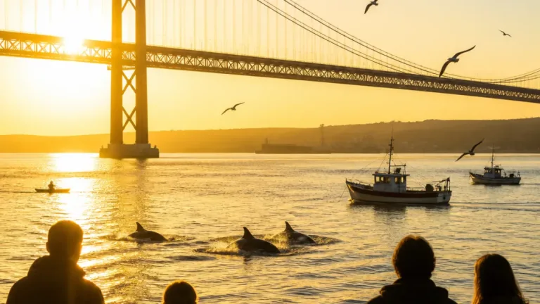 Golfinhos vistos no Tejo junto a Vila Franca de Xira surpreendem moradores