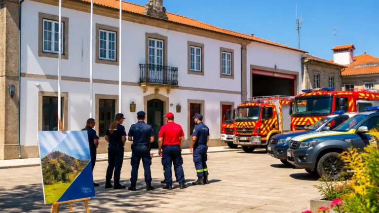 Gouveia recebe Ministro da Administração Interna com foco na prevenção e reforço da proteção civil