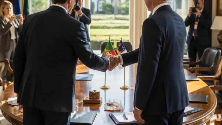 Governo dos Açores recebe premier da Bermuda para reforçar laços e valorizar diáspora