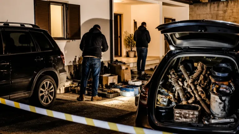 Homem de 43 anos detido e colocado em prisão preventiva por furtos em Viseu