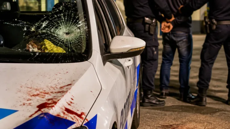 Homem detido em flagrante à porta da esquadra de Leiria por violência doméstica