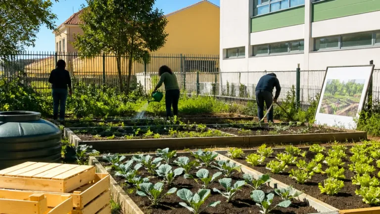 Horta comunitária no Mário Dedini arranca com primeiras mudas em projeto cooperativo