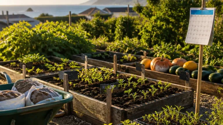 Horta: que plantar em agosto — opções práticas e calendários de colheita