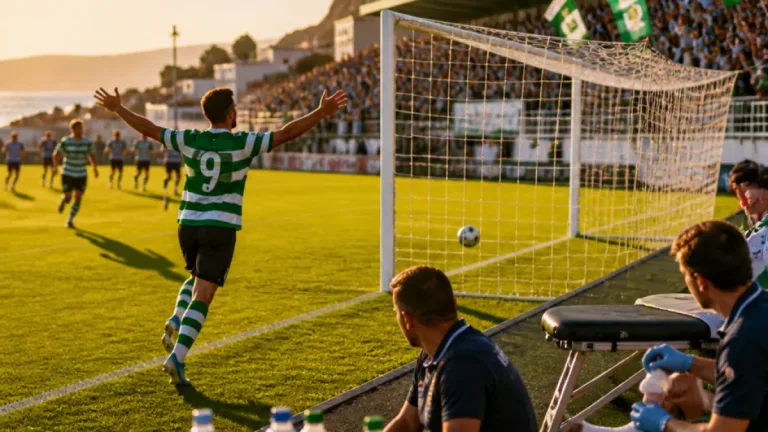Horta: Ricardo Horta marca e reage ao fim de época conturbado com golo 160