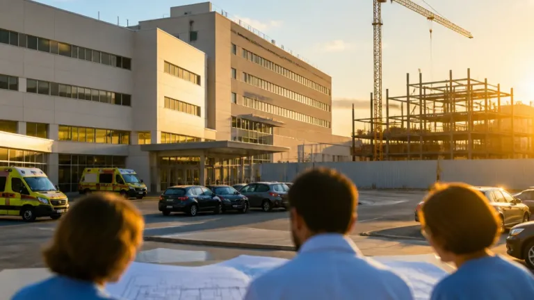 Hospital de Leiria propõe terceira torre para responder ao forte aumento de utentes