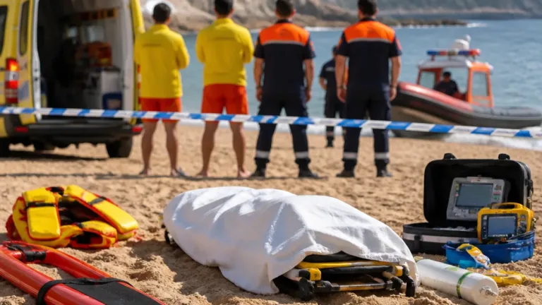 Idoso de 82 anos morre após sentir-se mal na praia nova da Lagoa de Albufeira