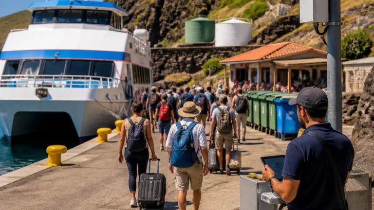 Ilha do Corvo regista afluência diária de turistas e Governo vai monitorizar o fluxo