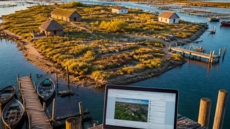 Ilha privada na Ria de Aveiro vai a leilão com preço base de €750 mil