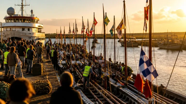 Ílhavo recupera regata de moliceiros após 22 anos com 15 embarcações