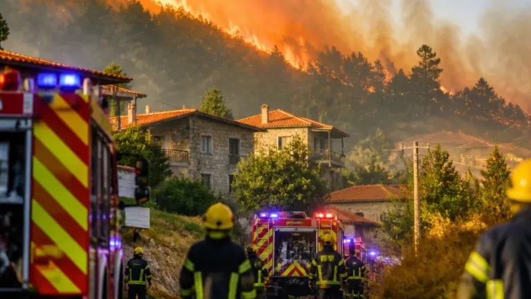Incêndio em Agrelos mobiliza operacionais e põe Ribalonga sob ameaça em Vila Real