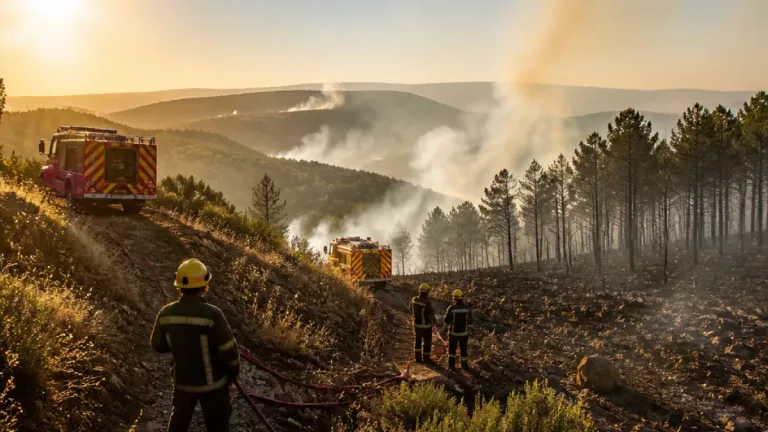 Incêndio em Deilão controlado após arder cerca de 30 hectares